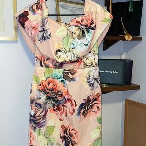 Floral ASOS Midi dress NWT